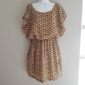 City triangles polka dot dress